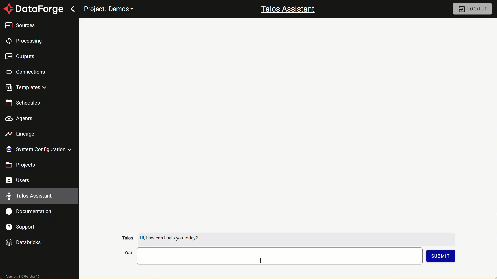 Process ID filter search in DataForge